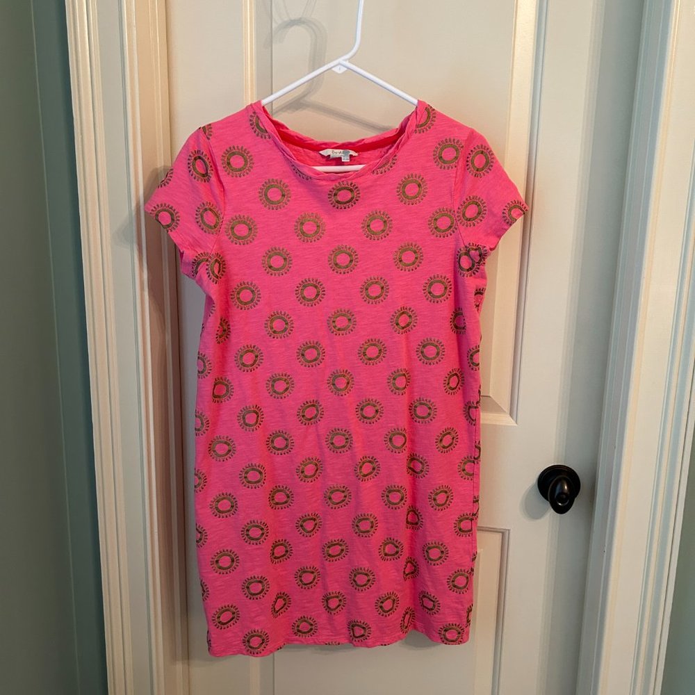 Boden Pink and Gold Beach Coverup